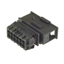 6Q0972736 - 12 poliges ungedichtetes Stiftgehaeuse 1.5 mm, 2-row (VW restricted)