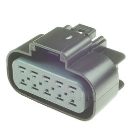 Delphi 15326660 - 10 Way Black GT 280 Sealed Female Connector Assembly