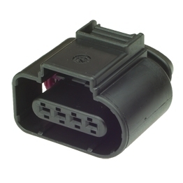 8K0973704 - 4-poliges gedichtetes Flachkontaktgehaeuse 1.5 mm, 1-reihig, Codierung I, (VW restricted)