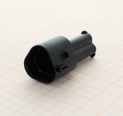 Lear 16698501699 - 3 Way Sealed Male MDK 3 Plus 2.8 Connector