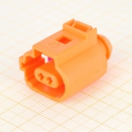 1J0973702C - 2 Way Sealed Female Connector 1.5 mm, 1-row, Coding IV, (neutral version)