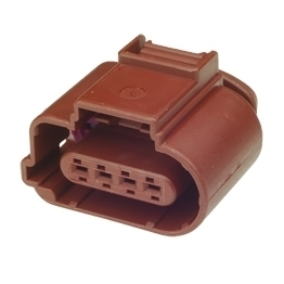 8K0973704A - 4 Way Sealed Female Connector 1.5 mm, 1-row, Coding II, (VW restricted)