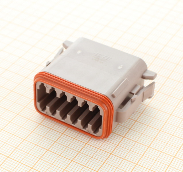 Deutsch DT06-12SD Stecker - 12-poliges Buchsengehäuse Deutsch DT Series, Kodierung D
