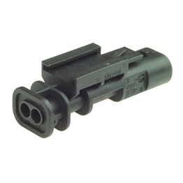 Tyco 1-1703498-1 - 2 Way Sealed Male MCP / MCON Tab Housing, Coding A