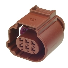 4H0973713A - 6-poliges gedichtetes Flachkontaktgehaeuse 1.5 mm, 2-reihig, Codierung II, (VW restricted)