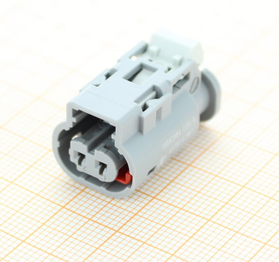 Kostal 10092984 - 2 Way Sealed MLK 1,2 Light Grey Female Connector, Coding B