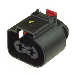 5C6973752 - 2 poliges gedichtetes Buchsengehause 4.8 mm (VW restricted)