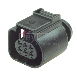 4H0973713 - 6-poliges Buchsengehaeuse 1.5 mm, 2-reihig, Codierung I, (VW restricted)
