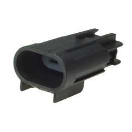 Delphi 15326678 Plug - 2 Way Black GT 280 Sealed Male Connector Assembly
