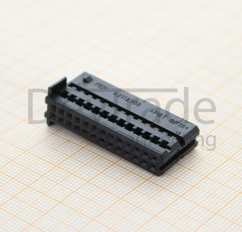 7L6 972 726 - 26-poliges ungedichtetes VW/Audi/Skoda/Seat Steckergehäuse 0.63 mm (OEM restricted)