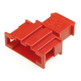 Tyco 1703826-1 - 191 972 762 - 2-poliges ungedichtetes Stiftgehaeuse 4.8 mm (neutral)