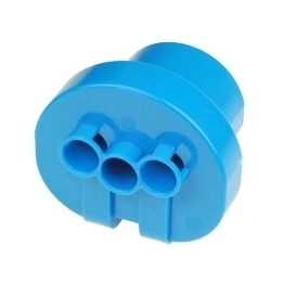 Delphi 12048369 - 3 poliges Delphi Metri-Pack 280 Buchsengehaeuse gedichtet blau