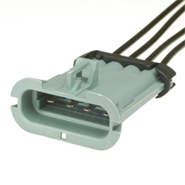 Vormontierter Delphi 12129600 -  4-poliger dunkel grauer Metri-Pack 280 gedichteter maennlicher Stecker mit Kabel