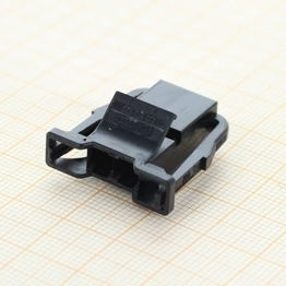 0 13706600699 - 1J0 972 923 - 2 poliges ungedichtetes Buchsengehaeuse 2.8 mm