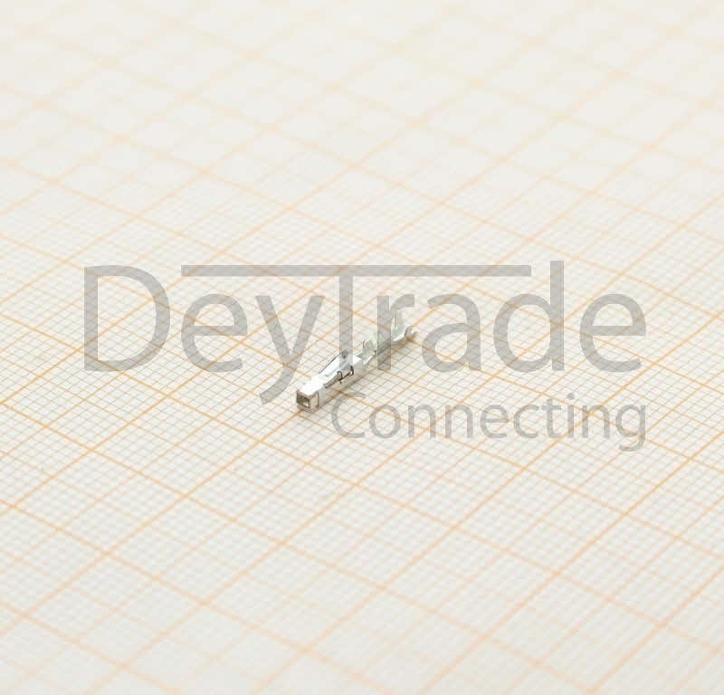 Kostal 32124734003-L - Weiblicher MLK 1,2 ungedichteter versilberter Buchsenkontakt, Kabelquerschnitt 0.17 - 0.25 mm2 (Schüttware)