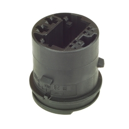 Delphi 15345078 - 6 poliges schwarzes ungedichtetes DS 2.8 MTS 0.64 Buchsengehause