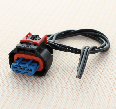Full assembled Bosch 1928405523 - 3 Way Female Compact 4 Connector with CPA, code 1