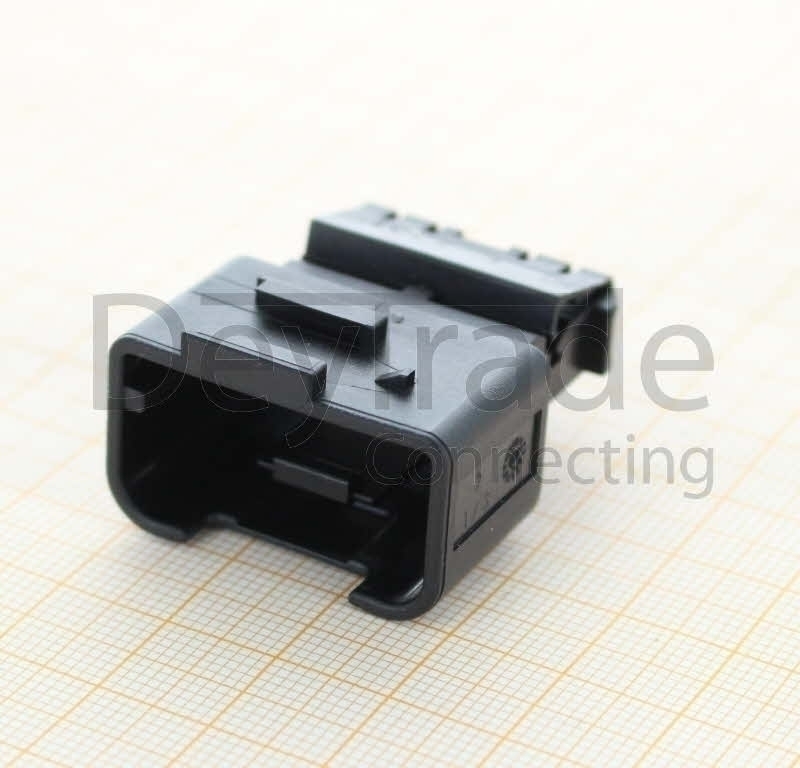 1K0 972 764 - 4-poliges ungedichtetes Stiftgehaeuse 2.8 mm (VW restricted)