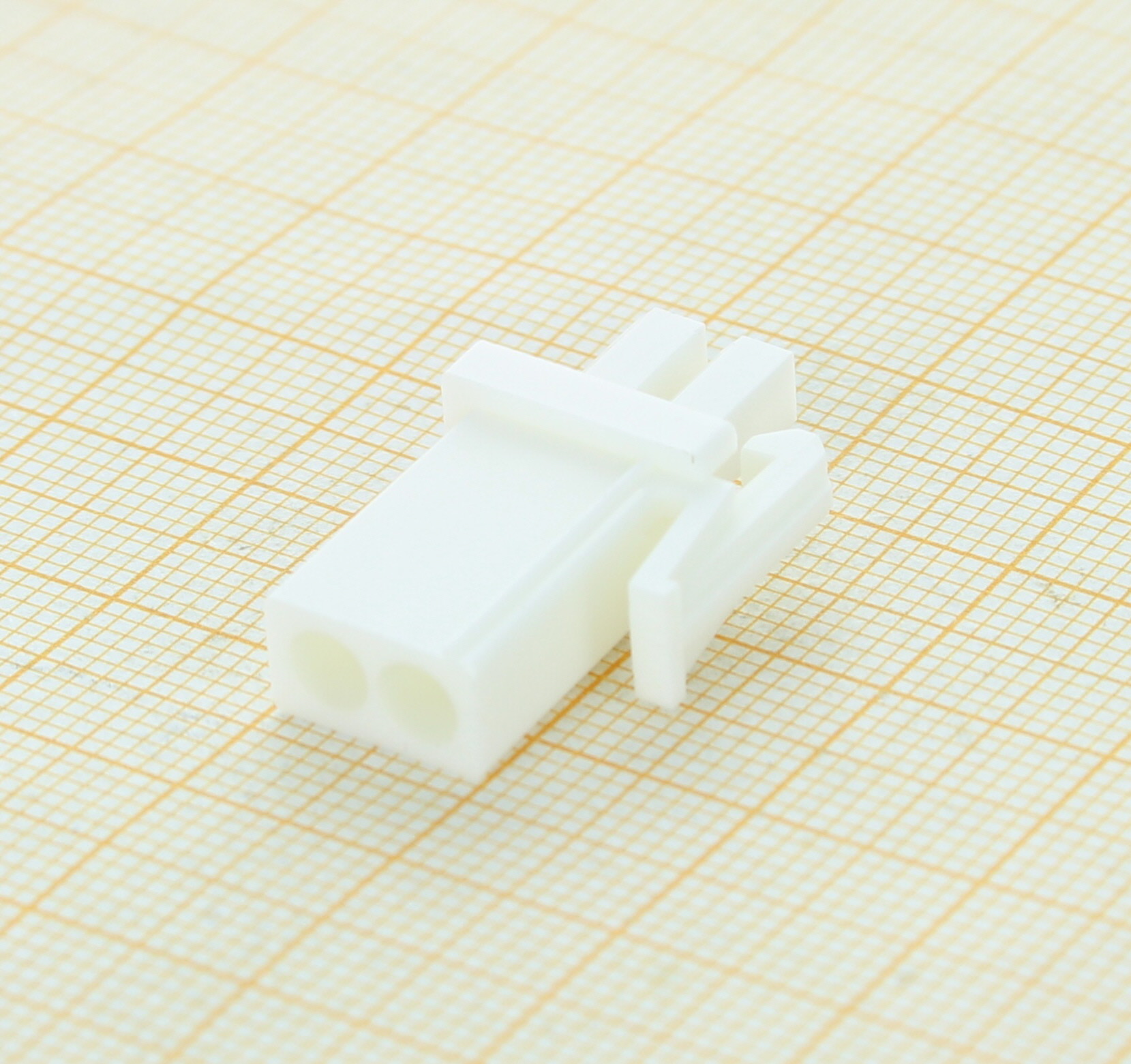 TE 794894-1 - 2 Way Male Mate-N- Lock Connector, Round Holes