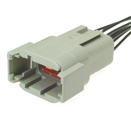 Deutsch DTM04-08PA Stecker mit Kabel - 8 poliges Stiftgehaeuse DTM Serie