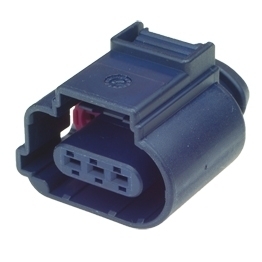8K0973703A - 3-poliges gedichtetes Flachkontaktgehaeuse 1.5 mm, 1-reihig, Codierung II, (VW restricted)