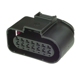 4H0973717 - 14-poliges gedichtetes Flachkontaktgehaeuse 1.5 mm, 2-reihig, Codierung I, (VW restricted)