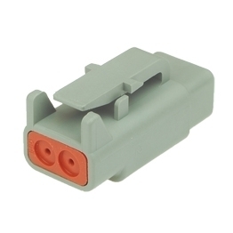 Deutsch DTM06-2S - 2-way Plug DTM Series