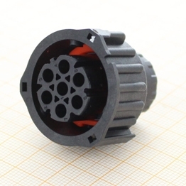 TE 967650-1 - 7 poliges weibliches 1.5 mm Rundgehaeuse