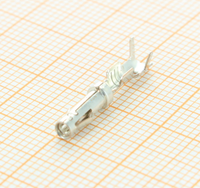 Kostal 22124472200-L Pin - Weiblicher LKS 1,5 gedichteter versilberter Buchsenkontakt, Kabelquerschnitt 0.5 - 0.75 mm2 (Schüttware)