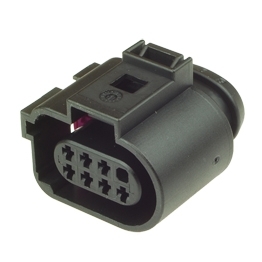 FEP 42144200 - 7 von 8-poliges gedichtetes Buchsengehause 1.5 mm, 2-row, Codierung V