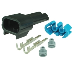 2-poliges Metri-Pack 280 gedichtetes maennliches Steckerkit fuer 1 mm2