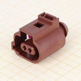 963531-1 Tyco: Weisser Blindstopfen